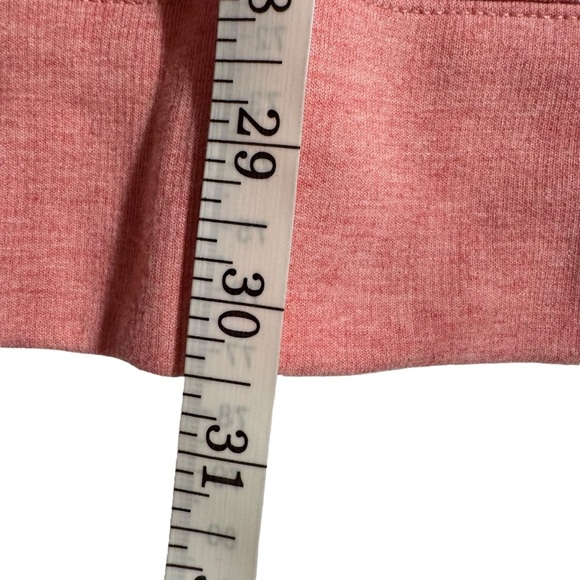 Tommy Hilfiger Quarter Zip Sweater XXL Big and Tall Pink Cotton Lightweight Long - Picture 9 of 10